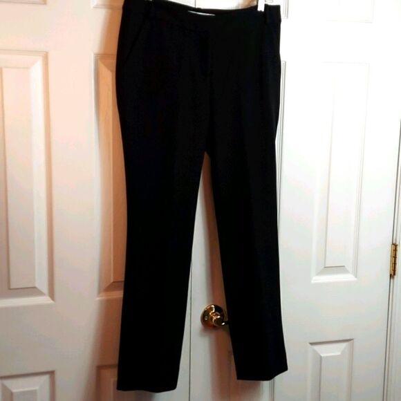 Diane Von Furstenberg Black Carissa Cropped Pant 6 - Picture 2 of 6